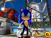 une photo d'Ã©cran de Sonic Adventure 2 sur Sega Dreamcast